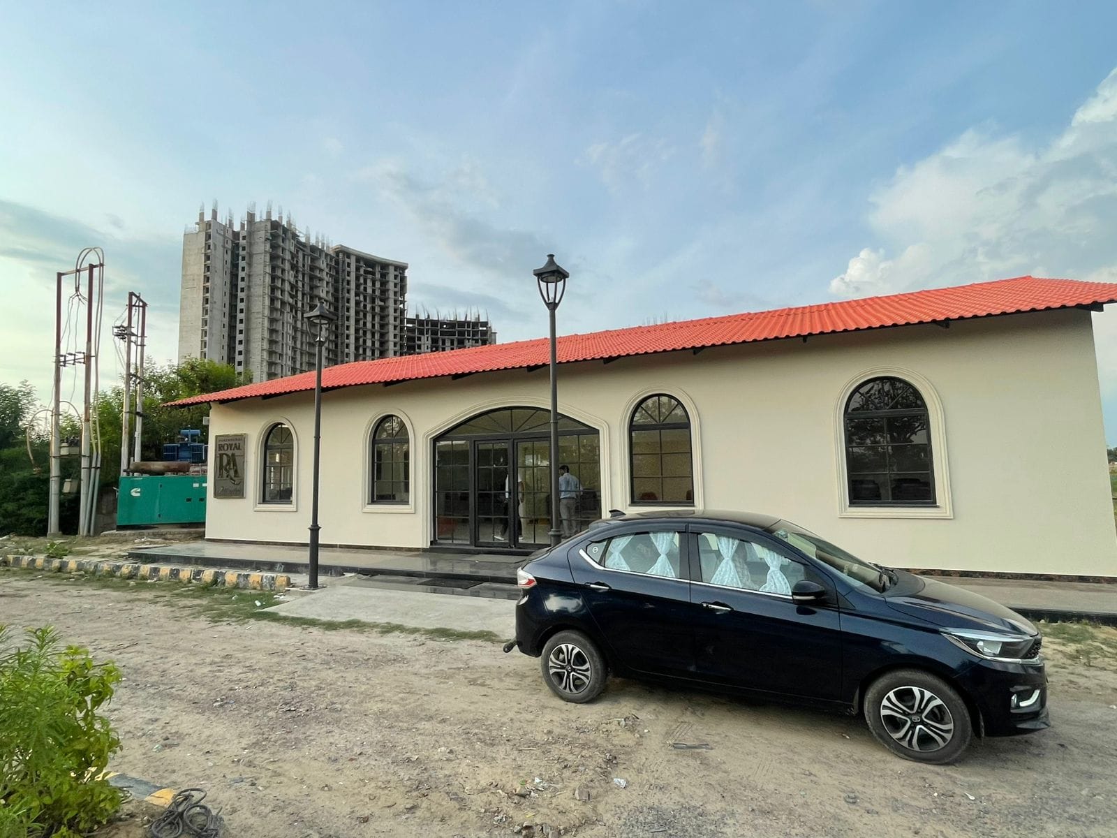 Completed prefabricated home